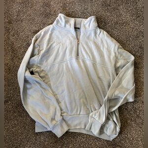 Brandy Melville Light Blue Quarter Zip